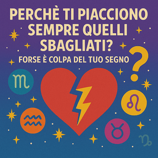 Amore e segni zodiacali: perché scegli sempre la persona sbagliata?